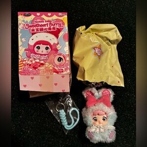 Nommi Baby Sweetheart Bunny Plush Doll - Frost Cream